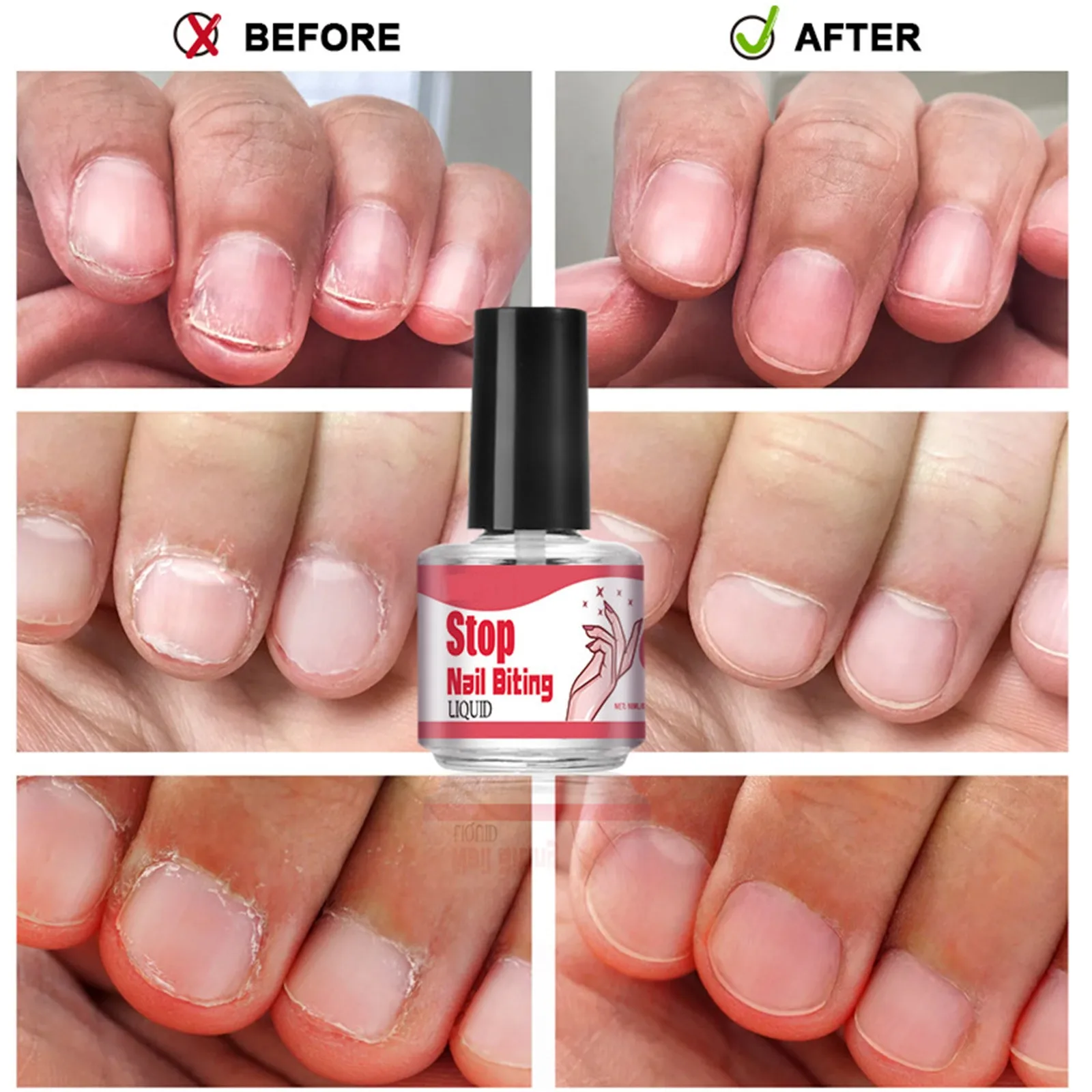 Stop Nail Biting Waters Bitter Nail Waters Helps Correct Biting Behavior Safty Thumb Sucking Stop For Kids Children 15ml nail biting stop water