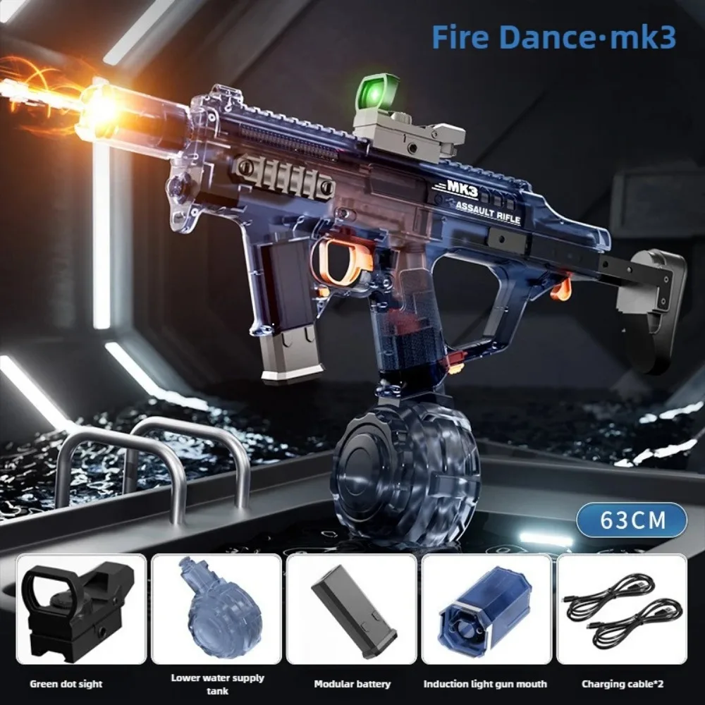 High-Capacity LED Water Blaster - Upgraded Automatic Summer Toy