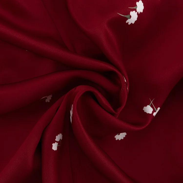 Elegant Satin Printed Long Dress Women's High Waist Patchwork Commute Slim Autumn Contrast Dress Female Maxi Dress