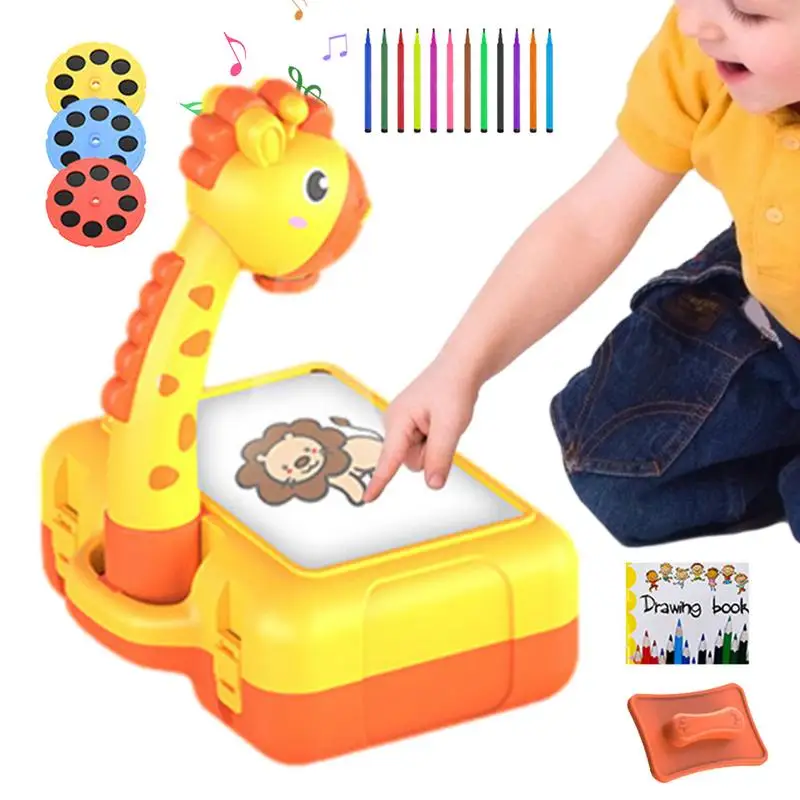 

Kids Drawing Projector Intelligent Drawing Projector Machine Educational Drawing Playset Preschool Learning Activities For Boys