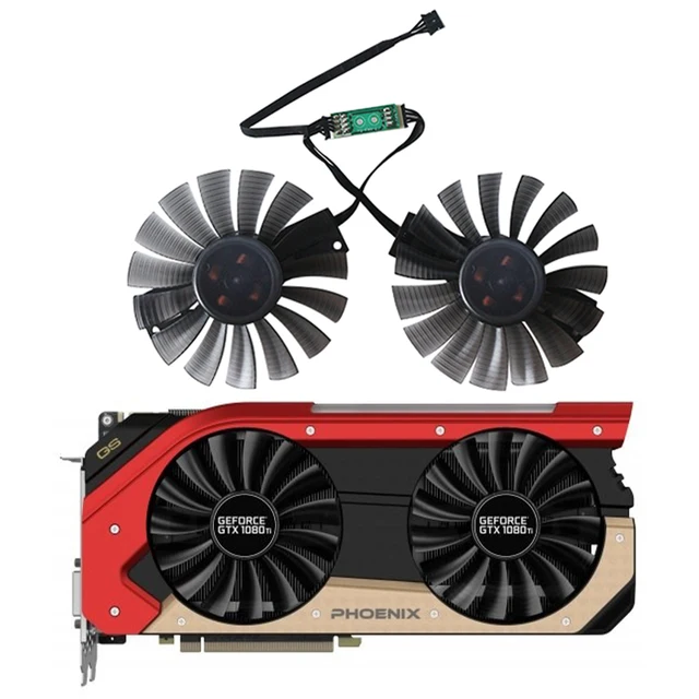 For Gainward GTX 1060 1070 1070Ti 1080 1080Ti Video Card Fan For Gainward GTX 1060 1070 1070Ti 1080 1080Ti Video Card Fan