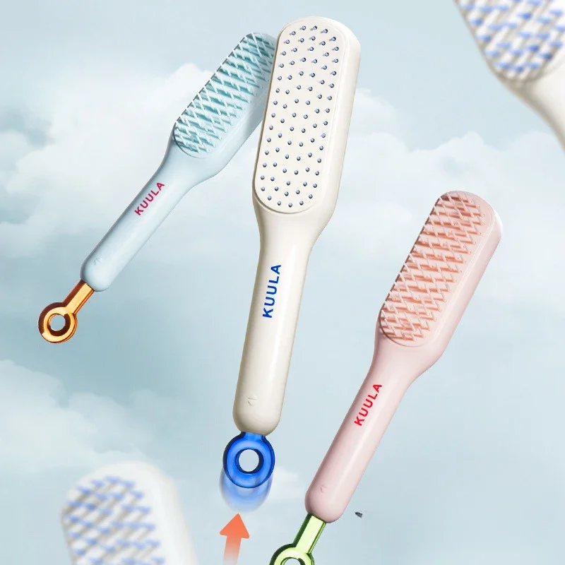 여성용 에어백 마사지 빗, 특수 긴 머리 곱슬 머리 빗 도구, 푹신한 머리, 가정용 스트레이트 헤어 롤링 빗