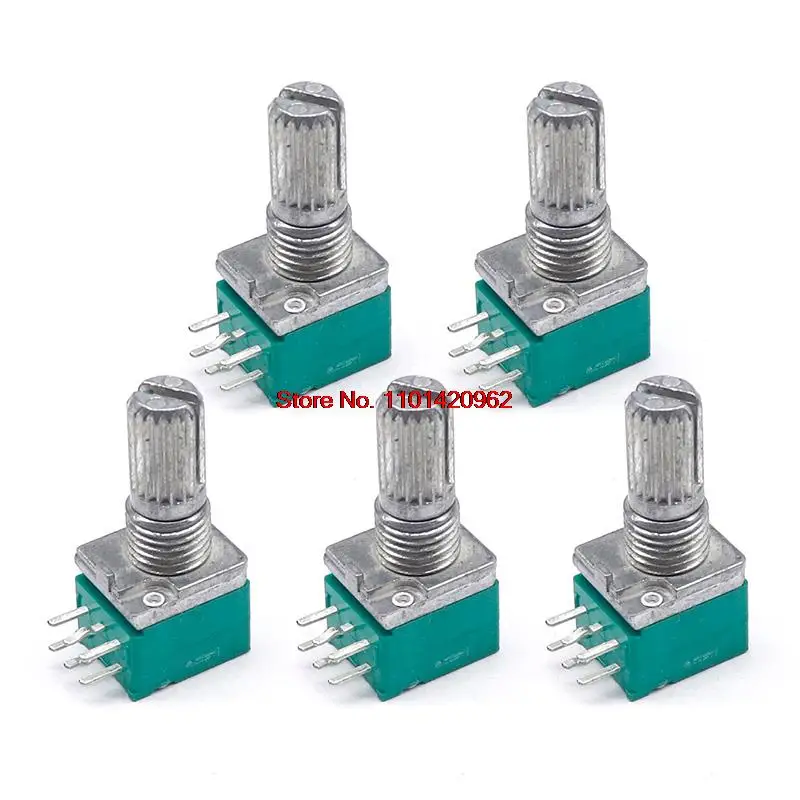 RV097NS 10 6pin RK097NS RV097 50 20 10 5K 100K 500K com um interruptor ...