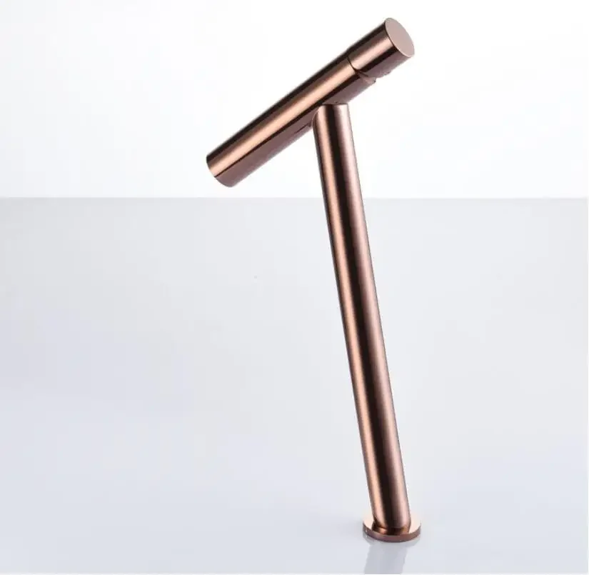 Description Picture 3 of itemRose Gold Basin Faucet Hot&Cold Sink Mixer Bathroom Tap Brass /Mixer Black Crane Wash