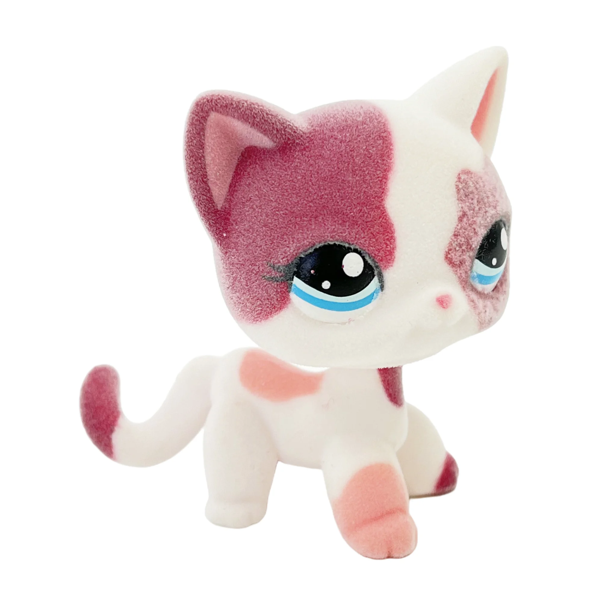 Flocked Custom Pet Toy Stand: Short Hair Cat & Dog Bobblehead Collection