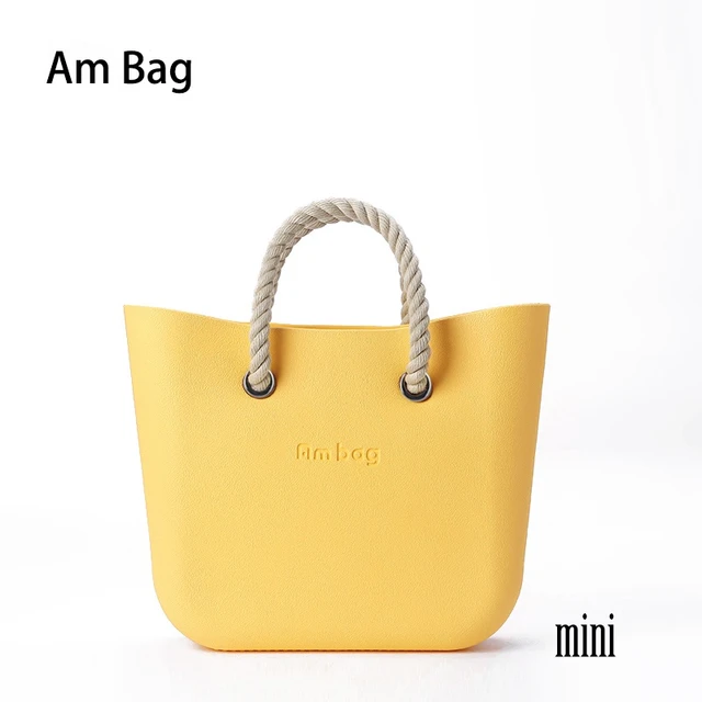 Ambag Obag-Mini bolso impermeable con forro de inserción para y niña, bolsillos asas de corta, DIY - AliExpress