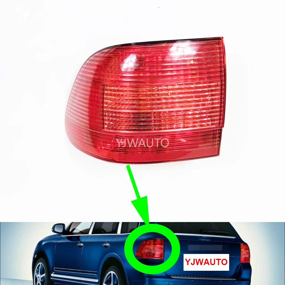 

Задние фонари в сборе для Porsche Cayenne 2003-2006, задние фонари в сборе, запасные стопоры для парковки, Задний сигнал поворота автомобиля, детали в сборе