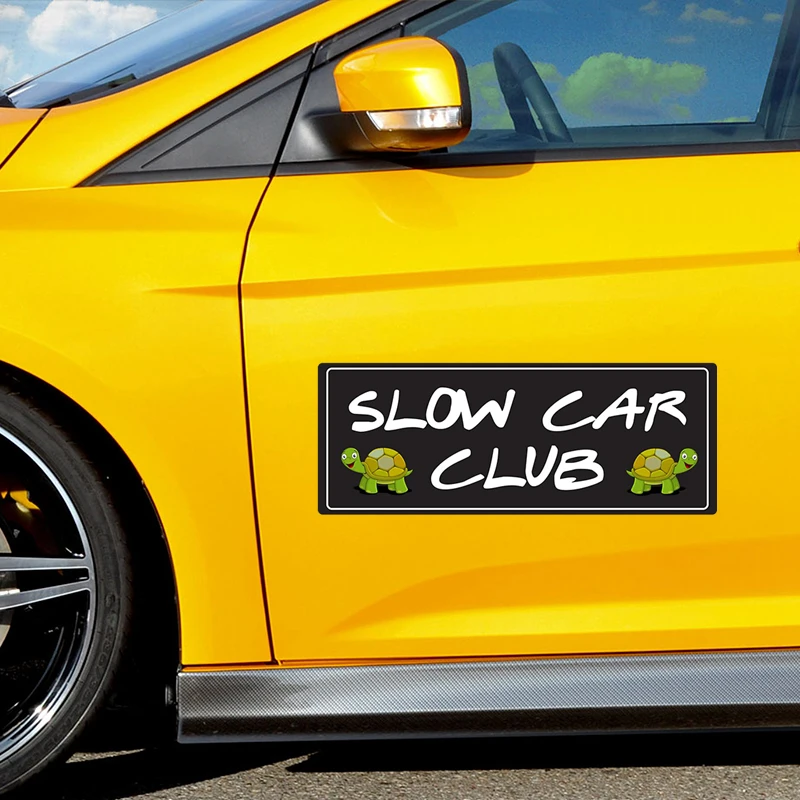 Рисунок 4 - 33731 # Автомобильная наклейка Slow Car Club