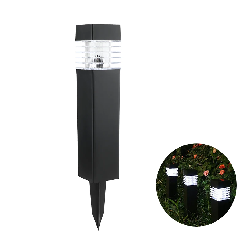 Solar-Wegeleuchten für den Außenbereich, verbesserte helle LED-Gartenbeleuchtung für Terrasse, Auffahrt, Gehwege und Landschaftsbau-Dekoration, wasserdichte Lampe