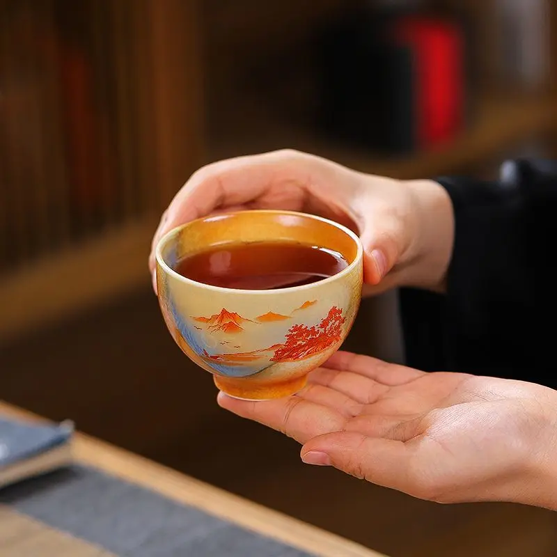 Travel Tea Set Express Cup Portable Small Carry on Bag Outdoor Kung Fu Pot