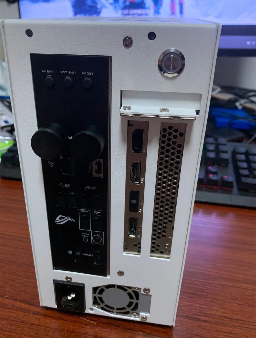 Caixa do computador para radiador de CPU,