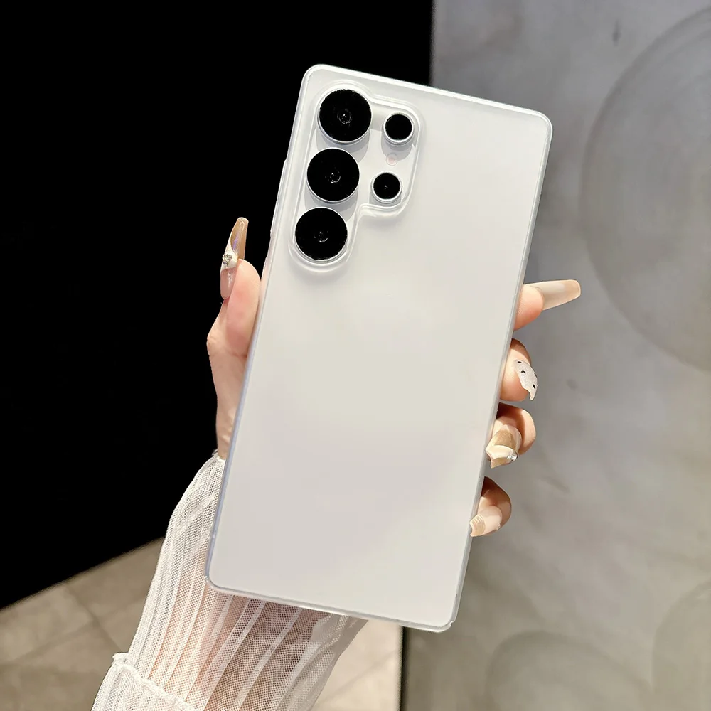 Thin Matte Tanspaent Phone Case Fo Samsung A57 A36 A17 A37 A56 A07 A26 A16 S25 S24 S26 Ulta Silicone Potective_voghion.com