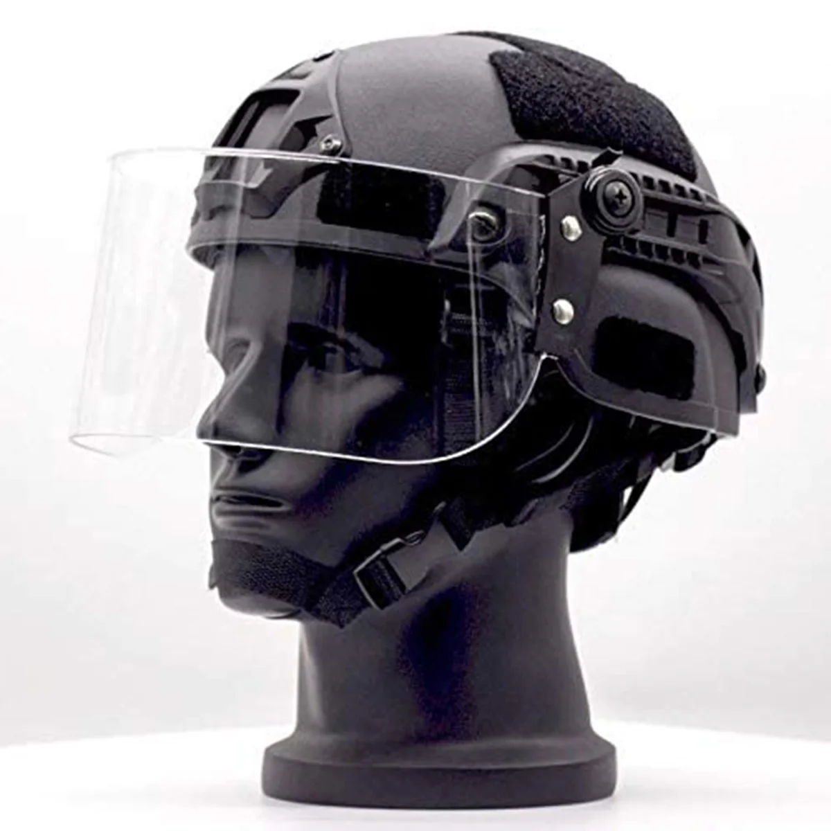 FASTタイプ ヘルメット調整可能 マウントとサイドレール付きエアソフトゲーム用 Amazon.co.jp: ヘルメットレールマウントアダプターヘルメット