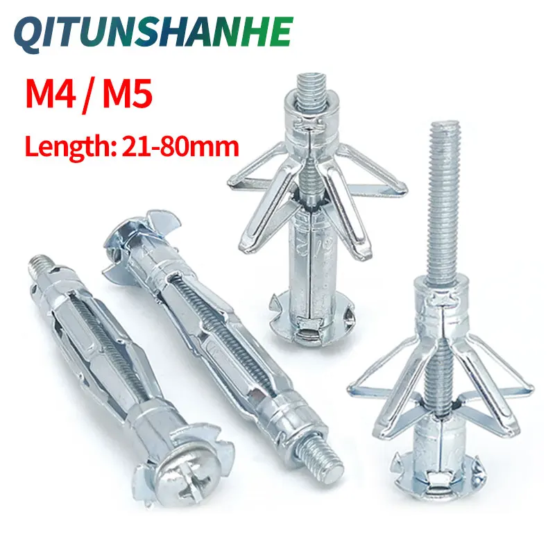 m4-m5-hollow-wall-anchor-metal-cavity-gypsum-board-plug-head-fixing
