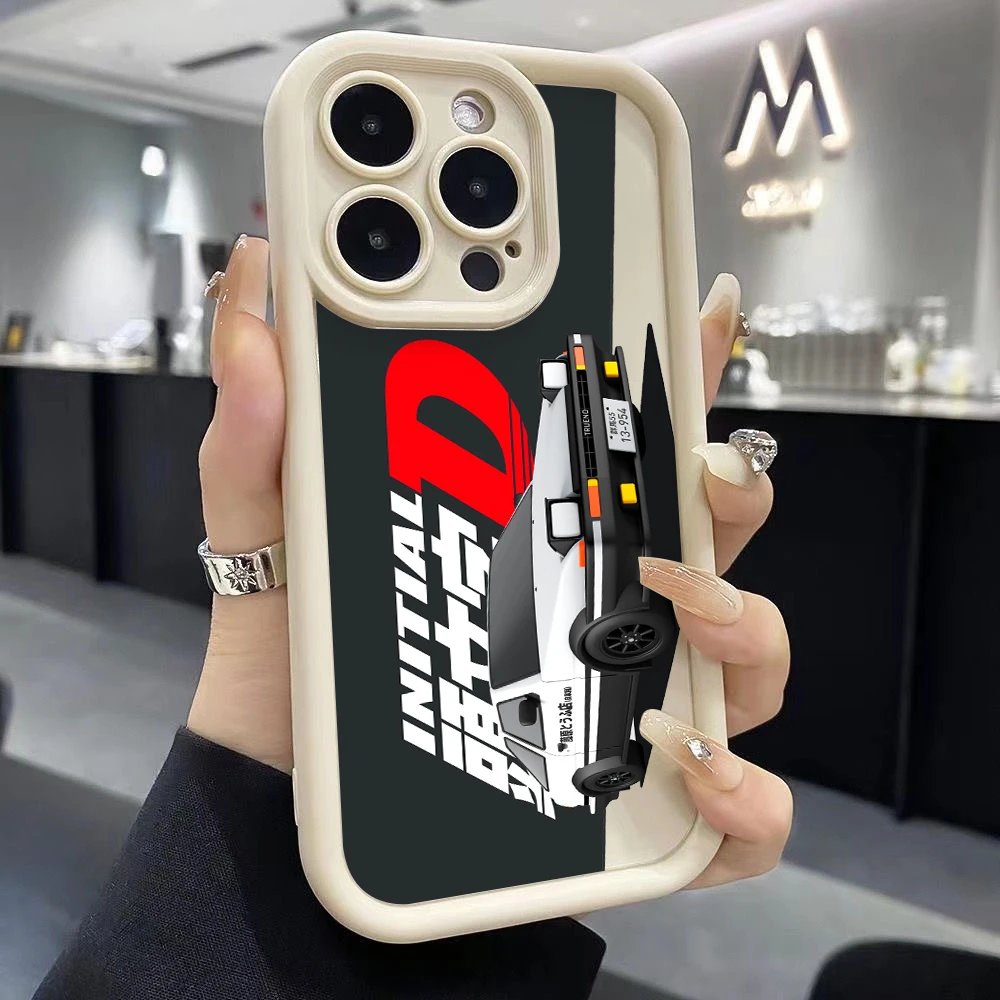 Anime Initial D Design Phone Case - TPU Cover for Motorola Edge & G Series
