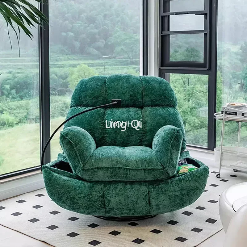 

Electric Lunch Break Reclining Sofa Lazy Multifunction Ear Cleaning Living Room Chair Reading Individual Muebles Room Furniture