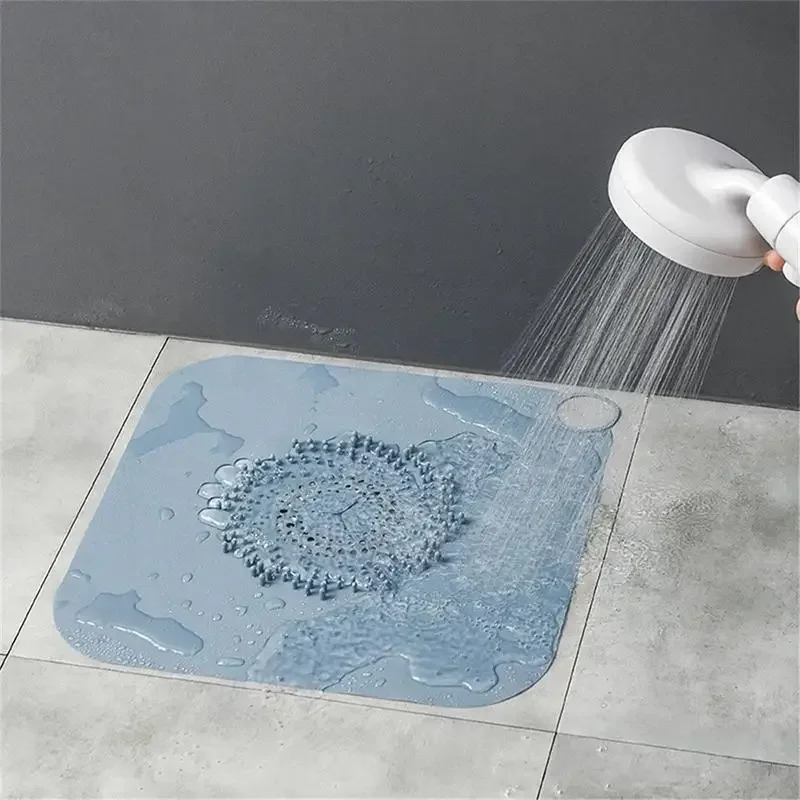 Silicone Floor Drain Cover Household Bathroom Hair Cover Floor Drain Sealing Plug silicone floor drain cover floor drain cover plug stopper