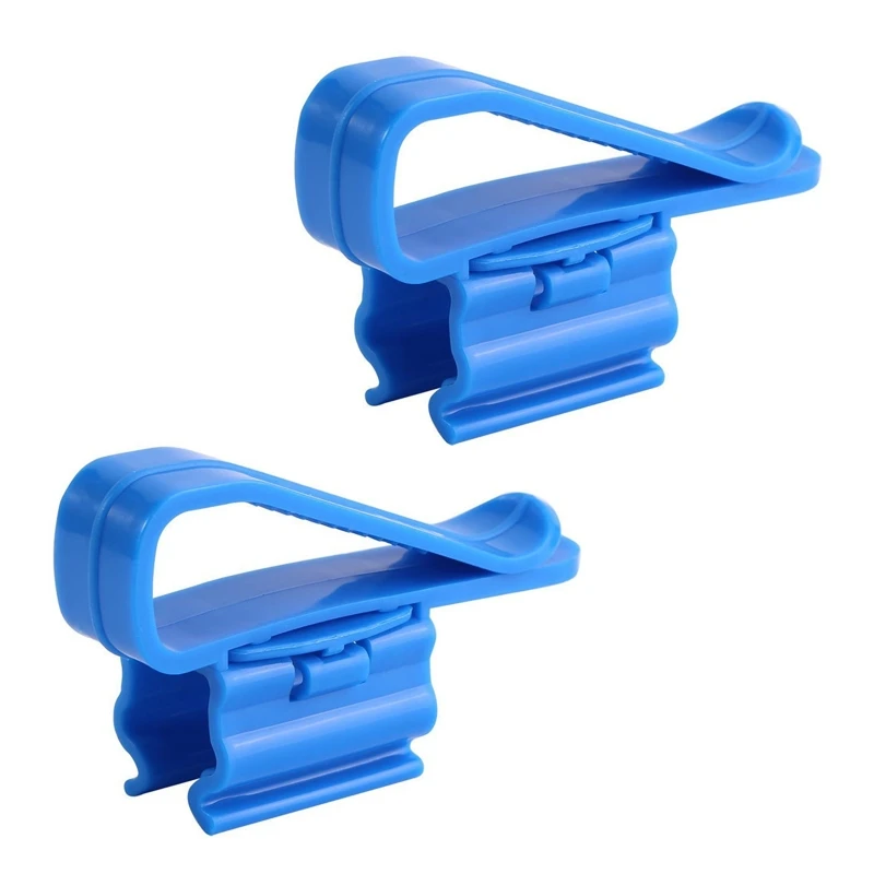 Tank Hose Holders Durable Water Pipe Tube Clamp Plastic Clip Adjustable Aquarium Accessories Hoses Holder Clips 2pcs aquarium clip holders aquarium hose holder aquarium clip holder