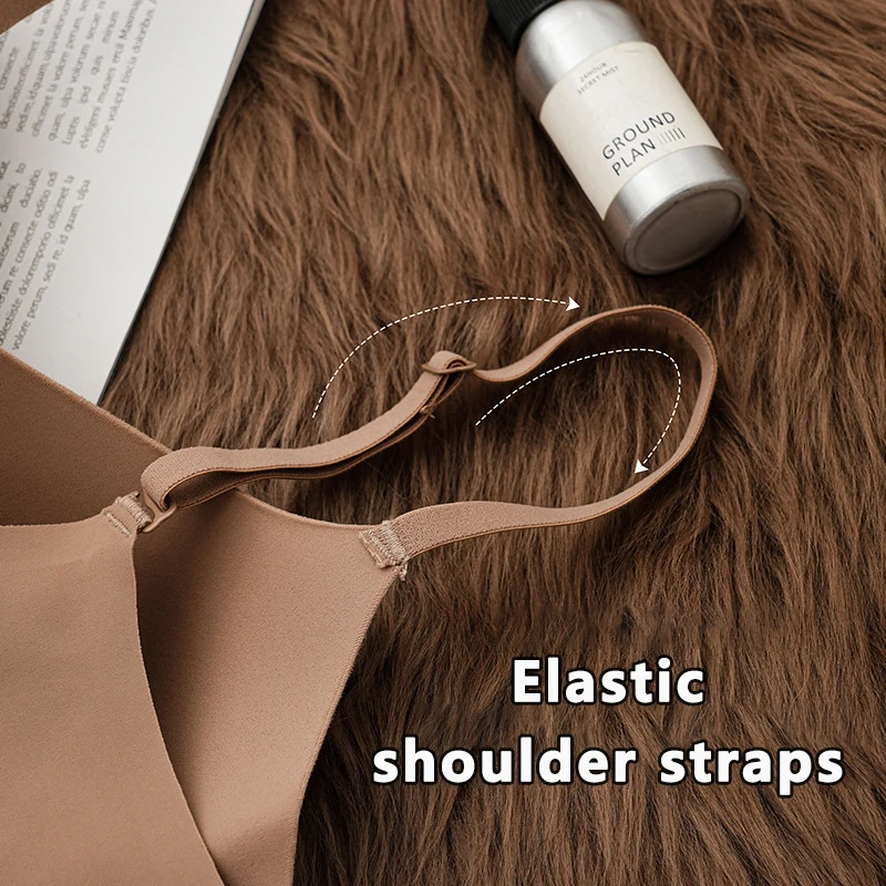 حمالة صدر بدون حلقات فولاذية للنساء ، ملابس داخلية...