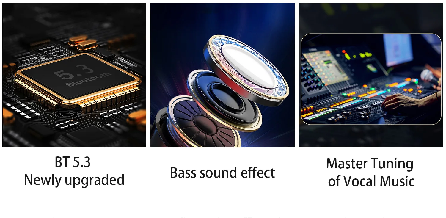 de ouvido de música hifi com microfone,