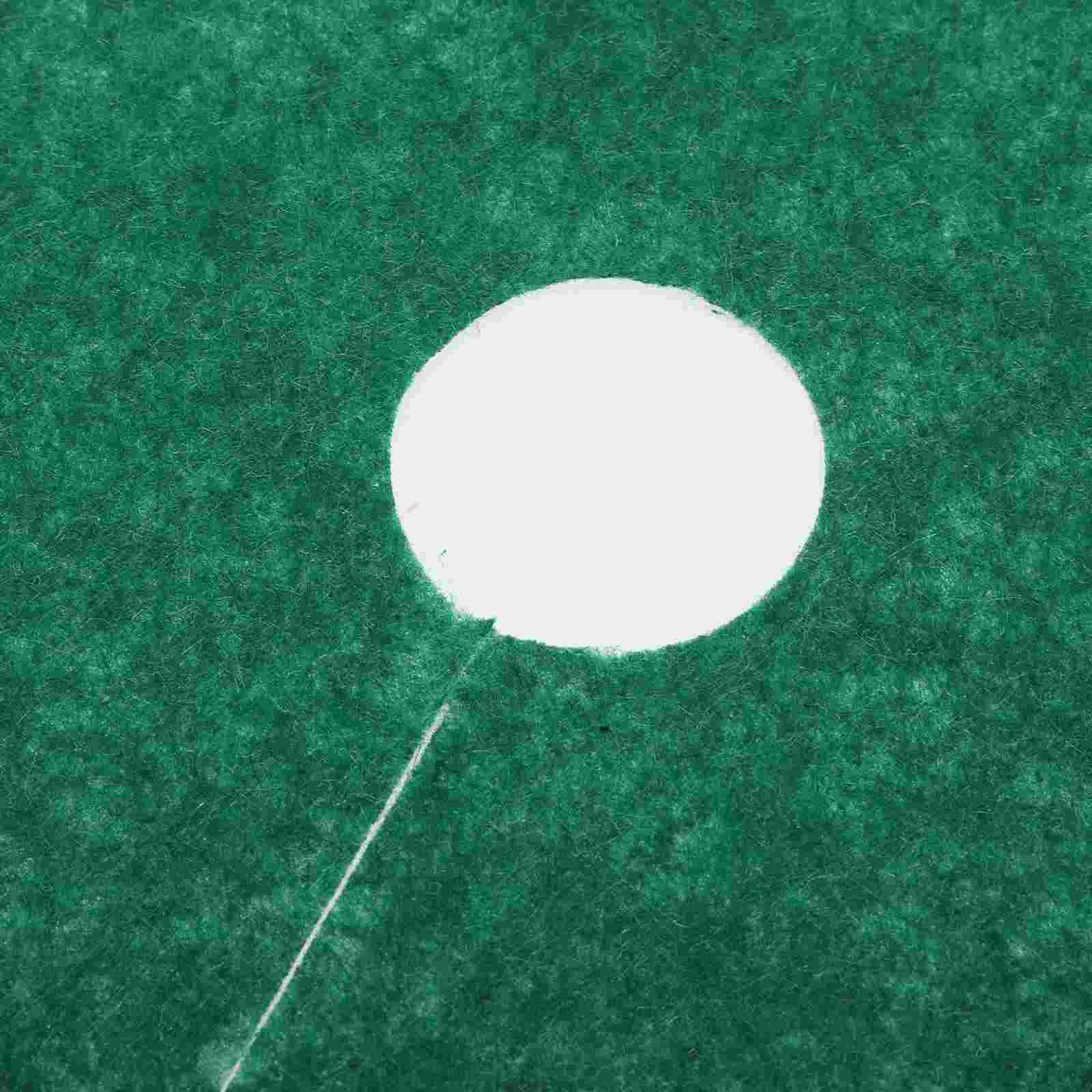 10pcs Non Woven Tree Mulch Ring Reusable Green Root Barrier Mat for Tree Protection Outdoor Gardening 25cm Outer Diameter 4cm In