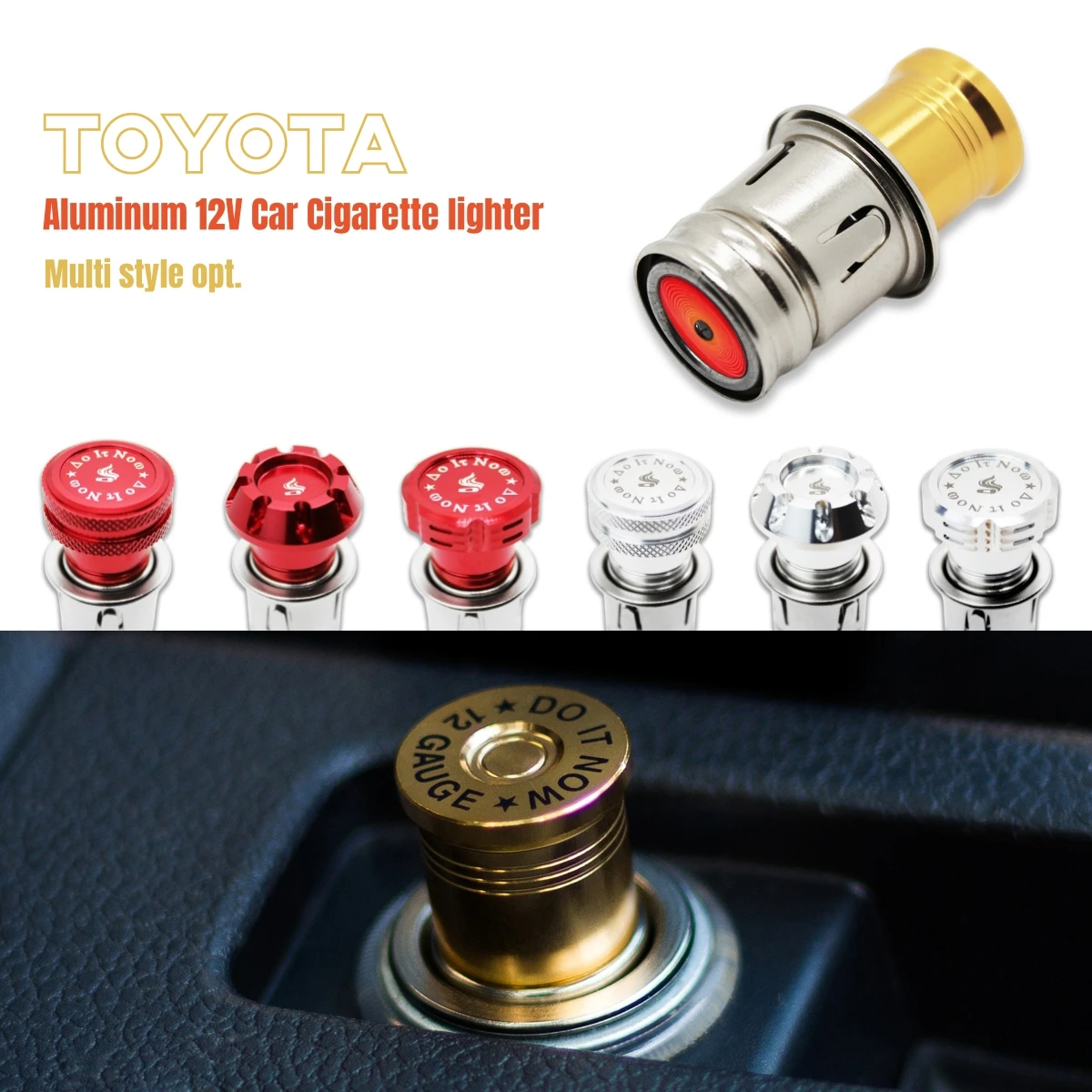 Toyota COROLLA RAV4 Camry Hilux Croos Highlander YARIS Ÿڸ ڵ ׼  ˷̴ 12V ڵ ð 