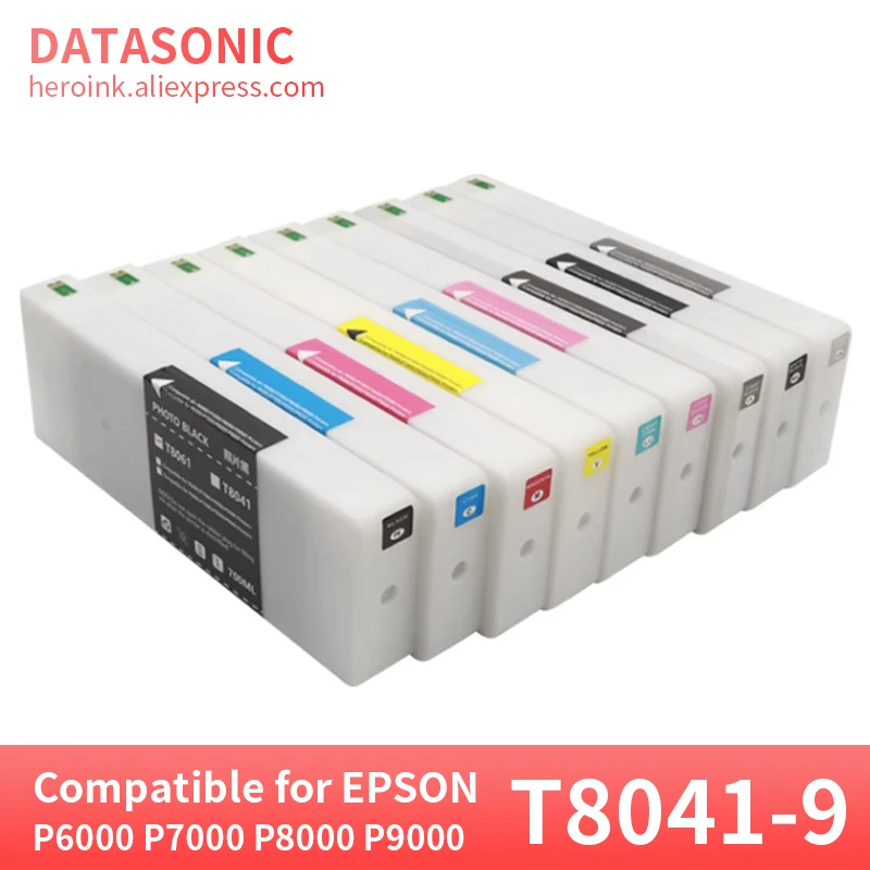 T8041-T8049 T804A T804B Ink Cartridge Us version Compatible For Epson ...