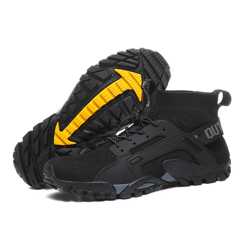 Unisex Hiking Wading Shoes Outdoor Climbing Cross-Country Fitness Shoes Anti-Slip Waterland Two-Purpose Fishing Trekking Shoes 3