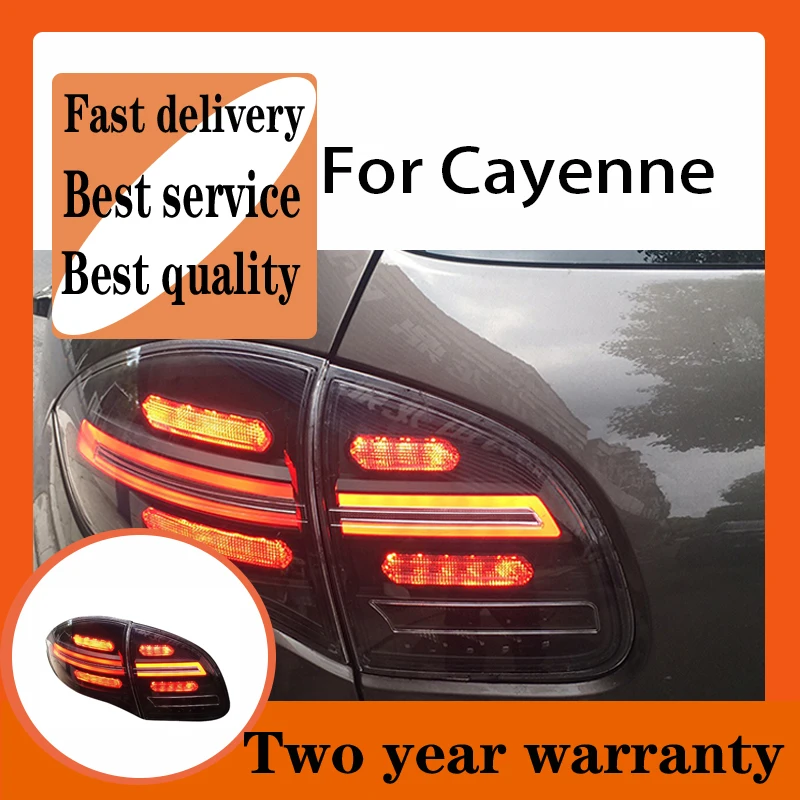 

For Porsche Cayenne Tail Lights 2011-2014 Cayenne LED Tail Lamp DRL Dynami Signal Brake Reverse auto Accessories
