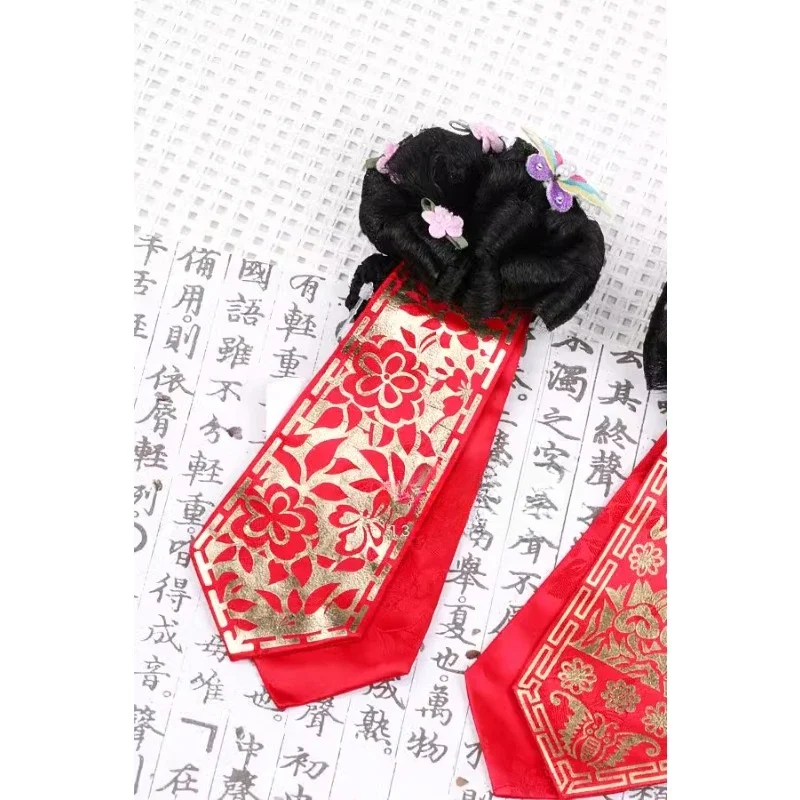 children s hairband bride s headdress girls korean original imported korean clothing hairdress embroidered pendant hairband Original Korean Imported Children's Korean Clothing, Wigs Headbands/stage Performance Headwear Large-scale Performance Clothing