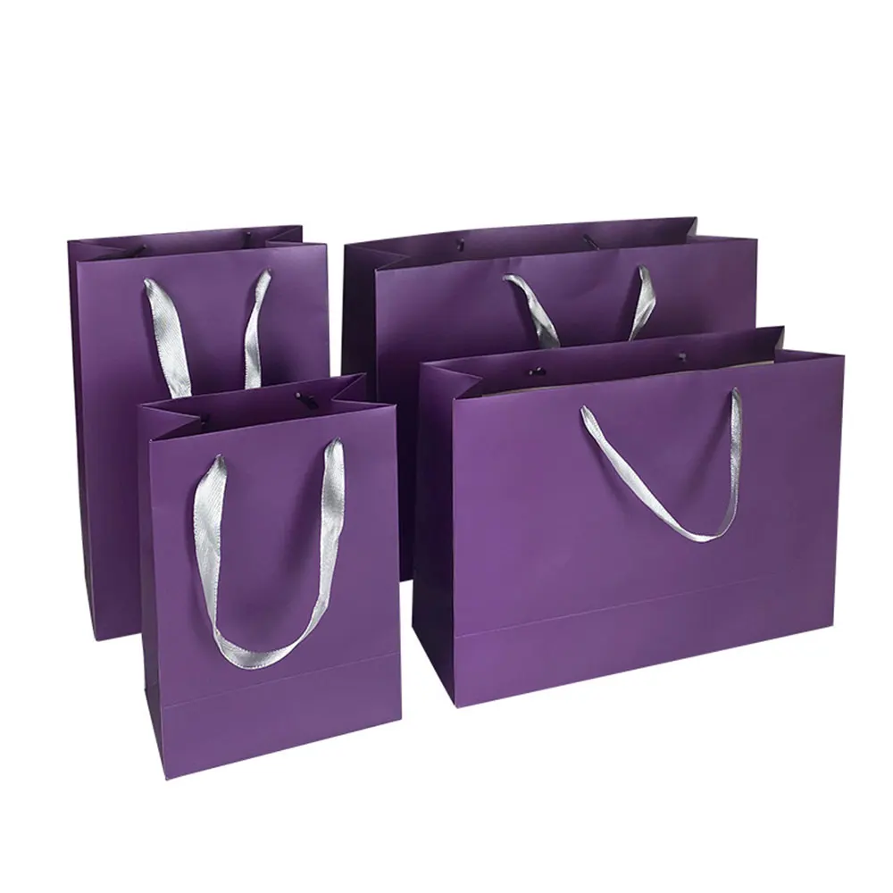 12pcs/Lot Paper Handle Jewelry Bags For Candy Chocolate Christmas Valentines Day New Year DIY Decor Birthday Party Gift Packing