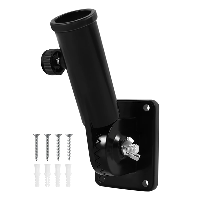 

Flag Pole Holder Mounting Bracket Adjustable Flagpole Rod Hitch Bracket Multi-Position Flag Pole Mounting Bracket