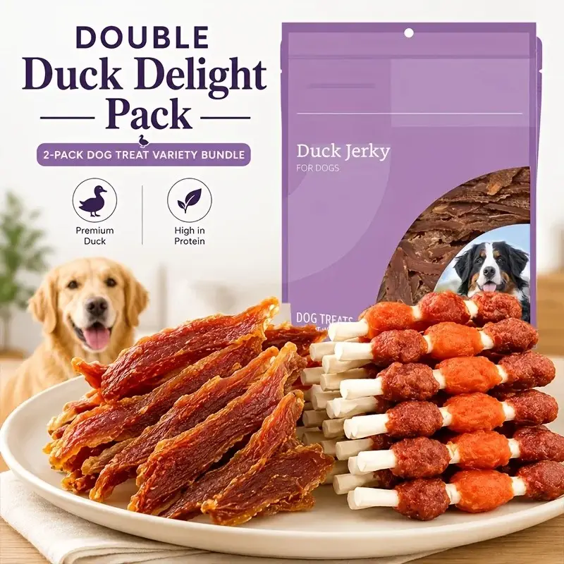 Triple-Flavored Kabob, Dog Treats to A Rawhide-Free Chew Made with Real Chicken, Beef And Liver, Delicious Dog Chews - Image 2