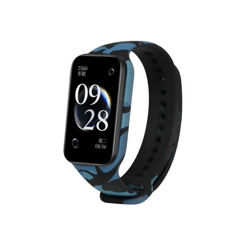 Colorful Printed Silicone Strap for Smartwatch Replacement Bracelet Band