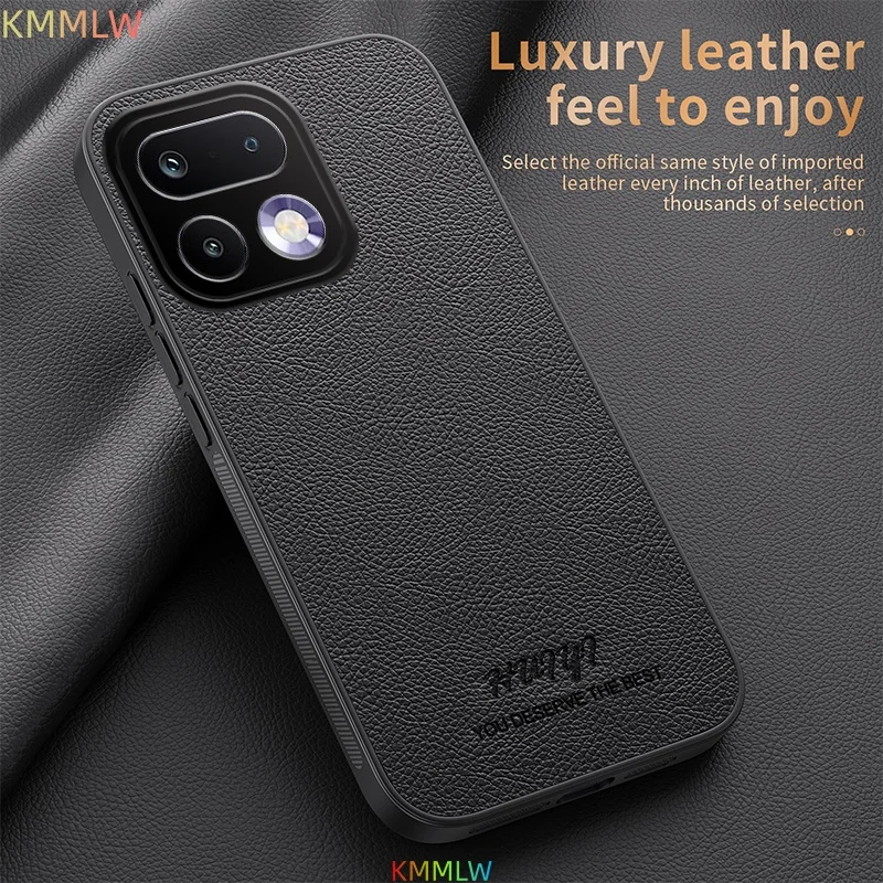 Business Leather Magnetic Anti-Drop Shockproof Case Cover