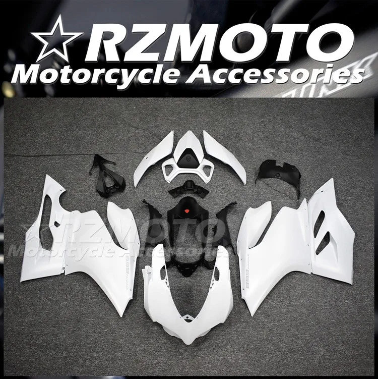 

4 подарка, новинка, экокожа ABS для Ducati 1199 899 Panigale 2012 2013 2014 2015 2016, комплект для кузова под давлением, матовый белый