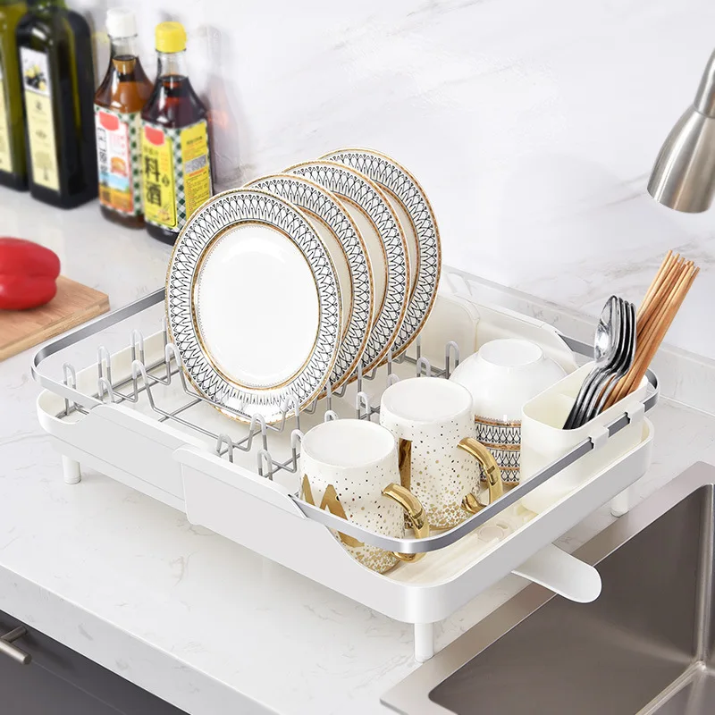 https://ae01.alicdn.com/kf/S727ad10dddbf48a784aa27918df922e6H/White-Adjustable-Stainless-Steel-Kitchen-Dish-Rack-Tableware-Plates-Bowls-Drying-Organizer-Drainer-Cutlery-Storage-Container.jpg