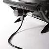 Electric Grill ,Heat Element, Removable Catch Pan, Porcelain-Enameled, Cast-Iron Cooking Grates, Grey 5