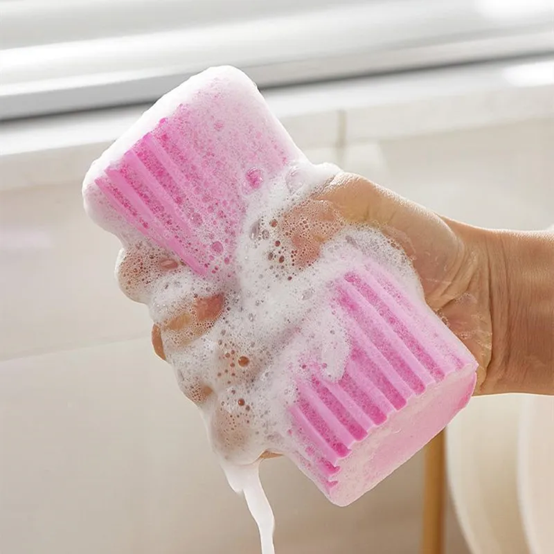 Damp Clean Duster Sponge Cleaning Sponge Brushes Duster for