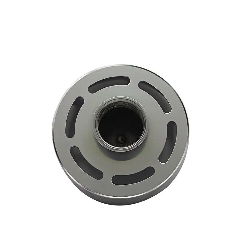 Vagsure Stainless Steel Polished Steam Outlet Steam Generator Nozzle Steam Head for Bathroom Sauna Shower Round Diameter 7cm