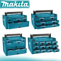 Makita Drawer Interlocking Case P-84311 P-84349 P-84333 P-84327 Stackable DIY Storage A-60632 TR00000002 Wheelbarrow Portable 1