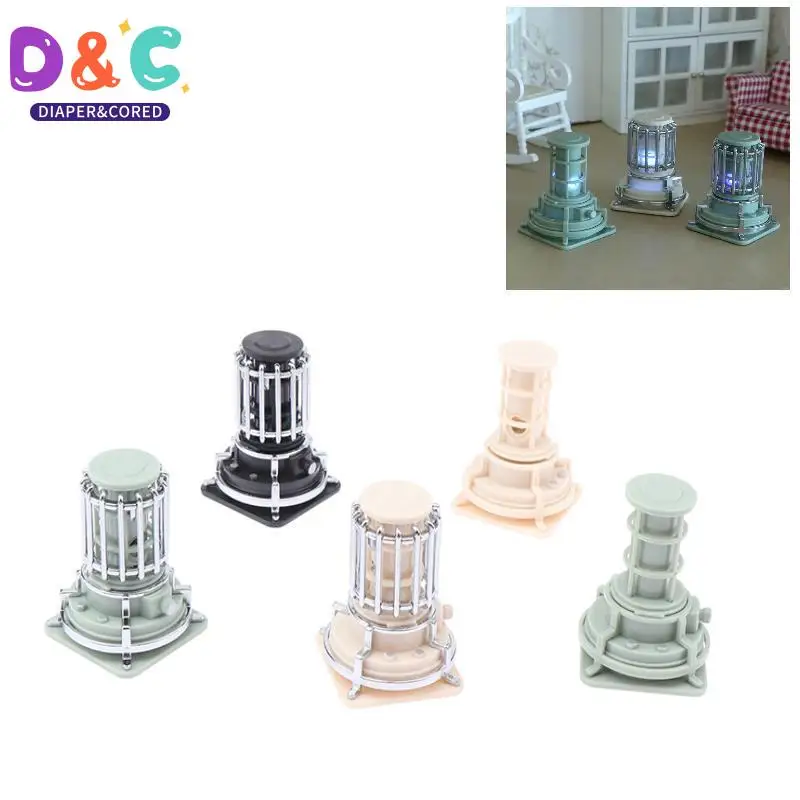 

1PC Doll House Simulation Mini Electric Heater Model Can Be Lit Up To Shoot Scene Props