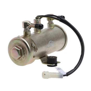 12V Fuel Pump Car Parts Red Top Facet Cube Replacement Accessory Middle Distillate Pump 1