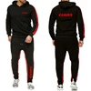New Fashion Men Claas Tractor Agriculture Tracksuit Hoodie Solid Color Hooded Pullover+Pants Comfortable Casual Sportswear Sets 1