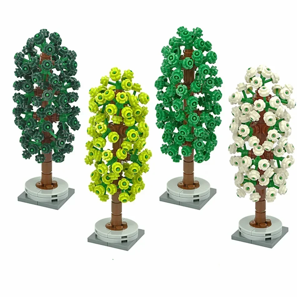 Plant Accessories Brick Set: Greenery for Military and City Buildings
