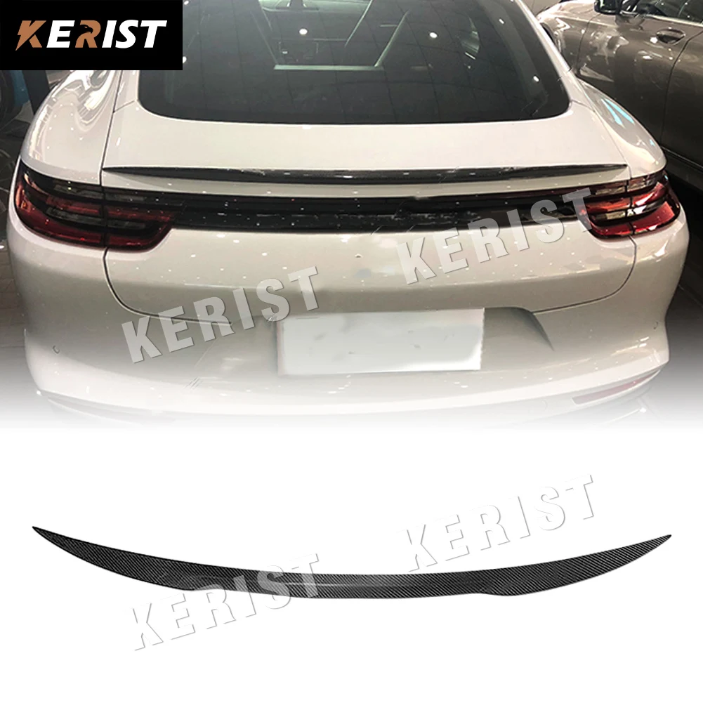 In Fibra Di Carbonio Posteriore Spoiler Per Porsche Panamera 971 2017-2019 Posteriore Ala