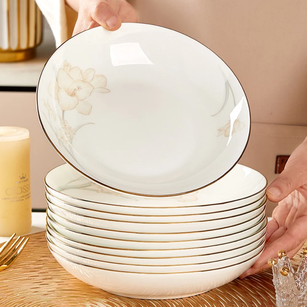 Bone Porcelain Tableware Sets 6