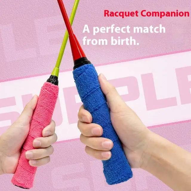 1/3Pcs Towel Glue Grip Badminton Tennis Racket Overgrips Tape Racket Grip Grip Non-slip Tape Band Sweat Badminton 5
