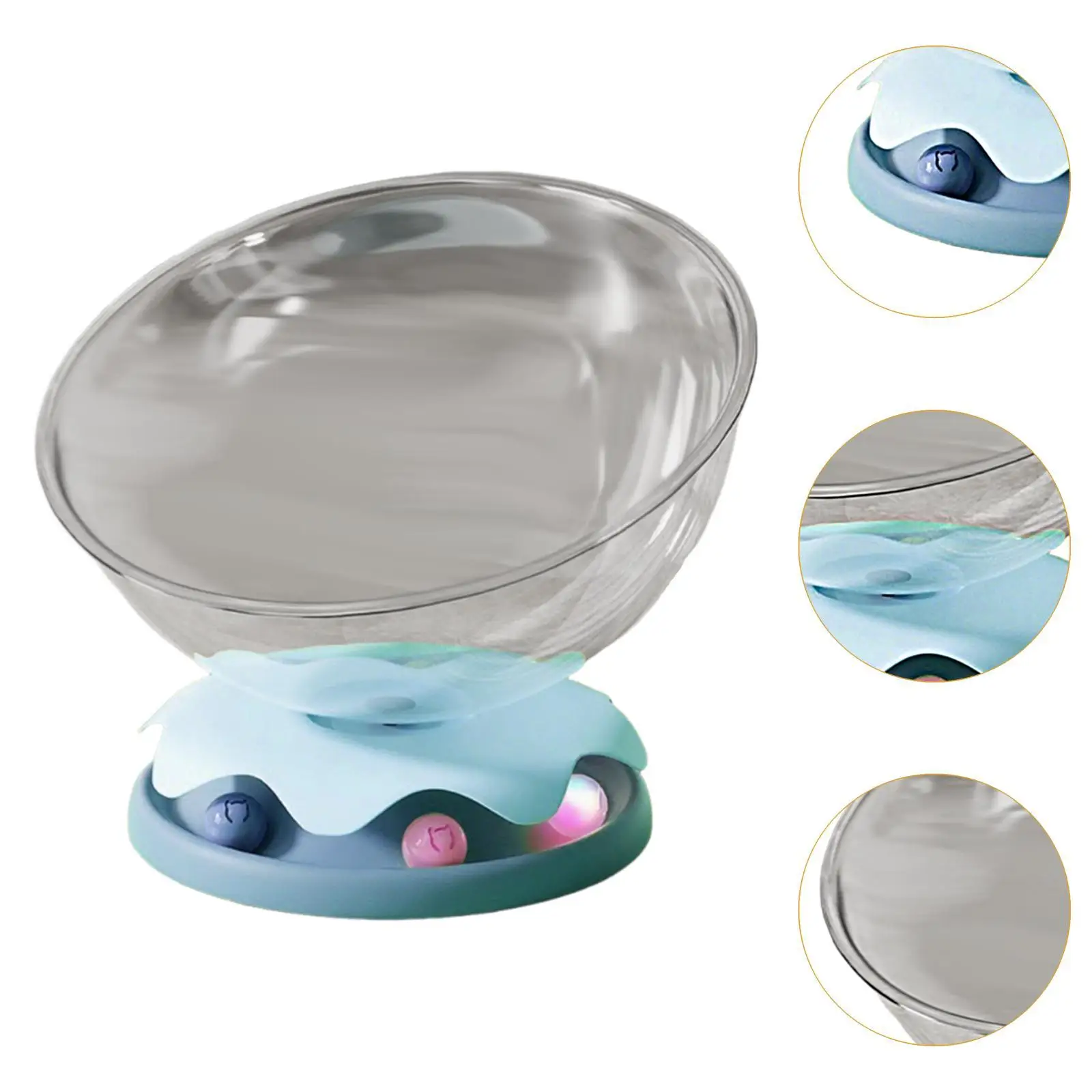 Space Capsule Cat Bed Activity Center Breathable Universal Transparent Stable Pet Supplies Hammock for Indoor Cats Kitten