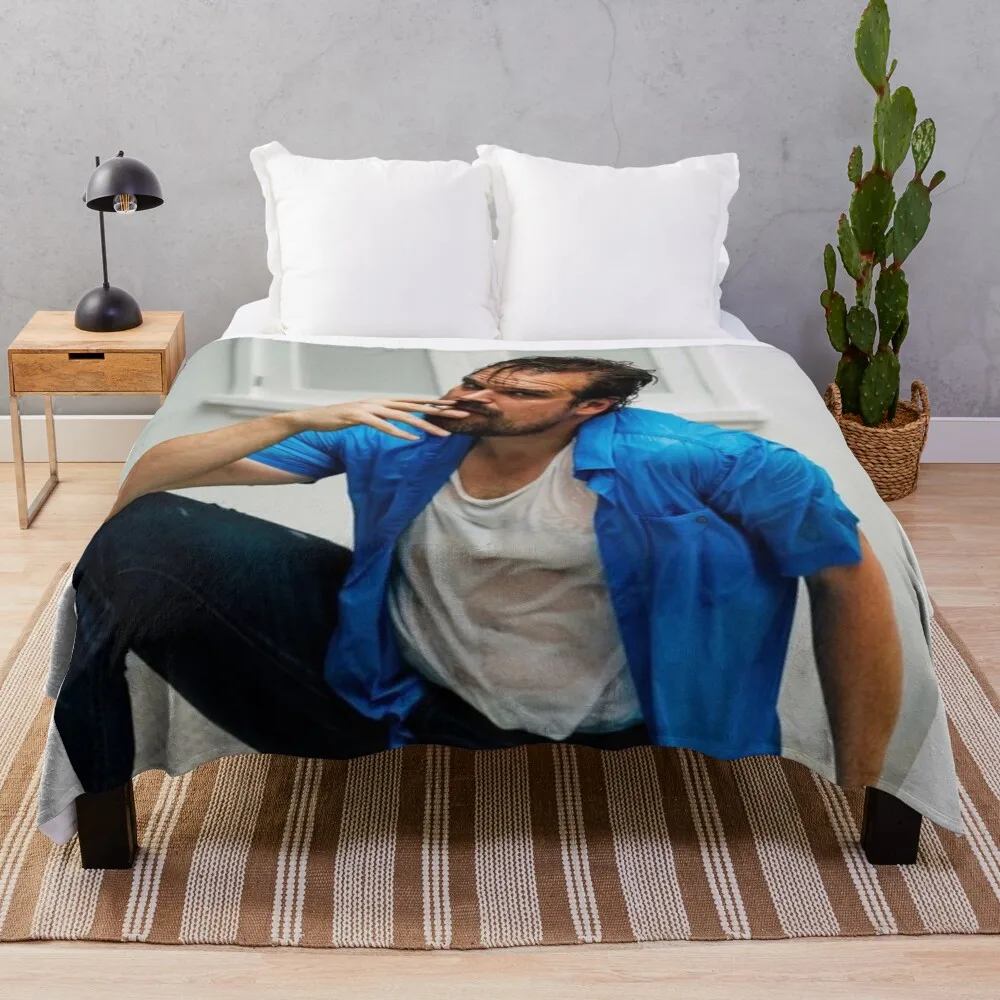 

BLUE D.HARBOUR Throw Blanket Travel Blanket Summer Bedding Blankets throw blanket for sofa sofa